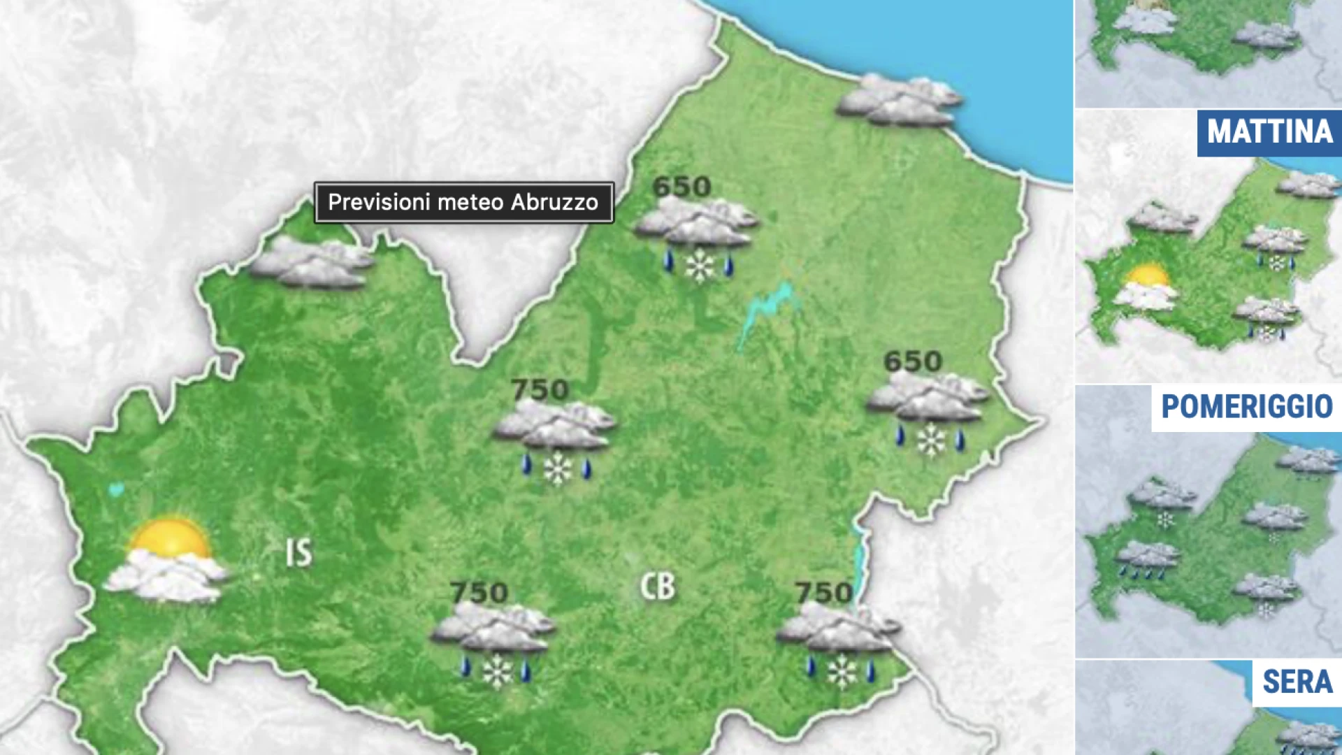Meteo: perturbazioni in arrivo, freddo e neve a bassa quota dopo l'Epifania.